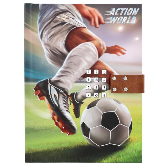 Action & Fun Journal intime football avec code et son