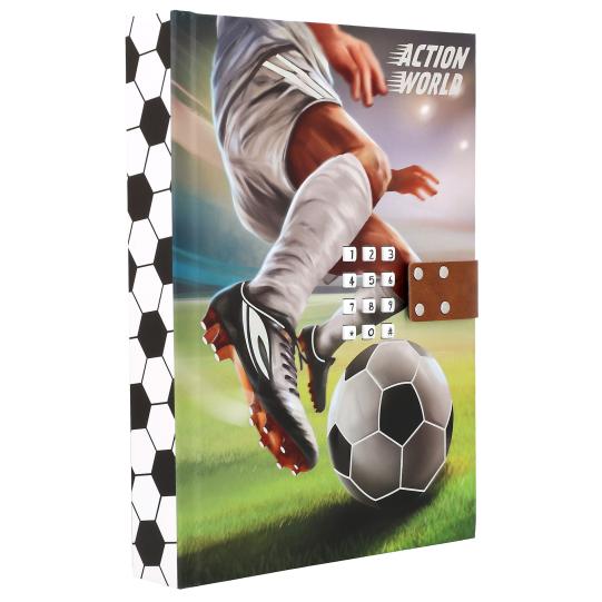 Action & Fun Journal intime football avec code et son