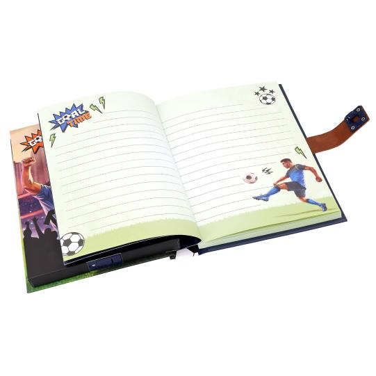 Action & Fun Journal intime football avec code et son