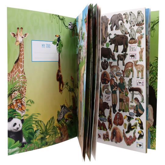 Create Your ZOO Colouring Book
