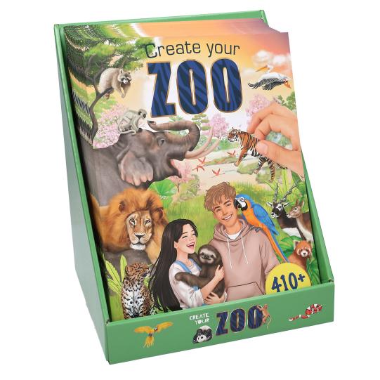 Create Your ZOO Colouring Book