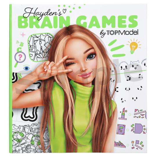 TOPModel Haydens Brain Games Colouring Book