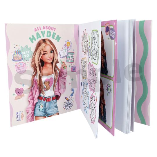 TOPModel Haydens Brain Games Colouring Book