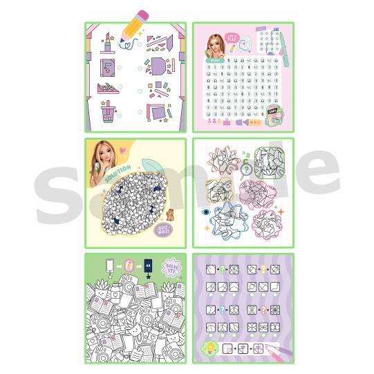 TOPModel Haydens Brain Games Colouring Book