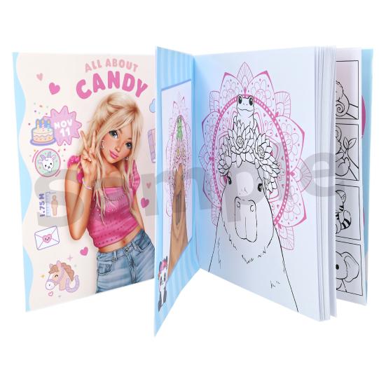 TOPModel Colouring Book Candys Animal Club