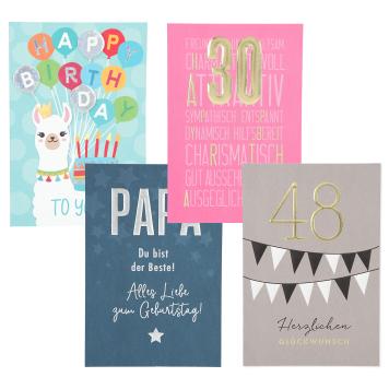 Cijferkaarten - Das beste Alter, duits