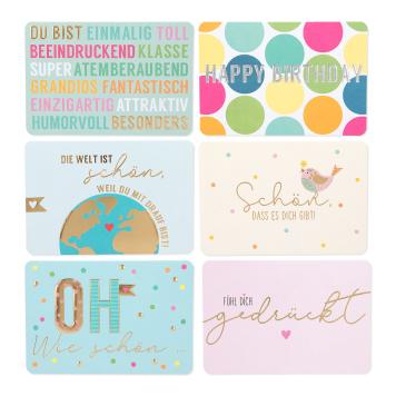 Medikaarten "Kunterbunt", duits