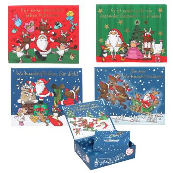 Soundbox met geld-envelop duits