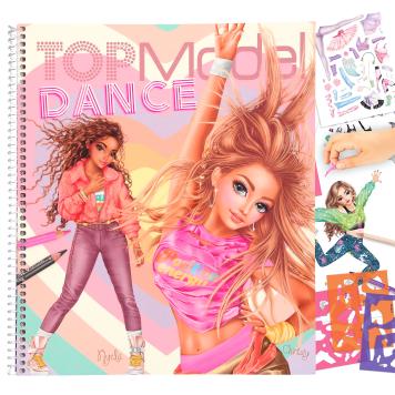 TOPModel DANCE Malbuch