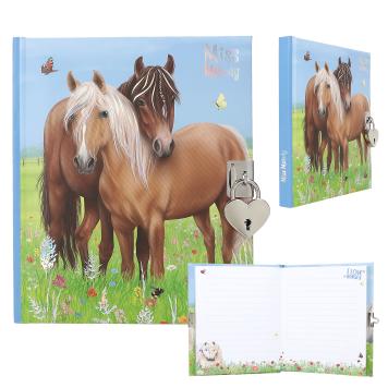 Miss Melody Tagebuch mit Stickern, Motiv 1