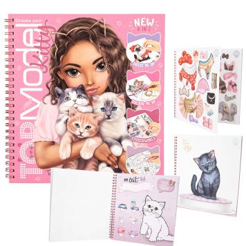 Create your TOPModel Kitty Malbuch