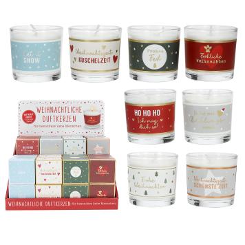 Kerstmis kaarsen in geschenkdoos, duits