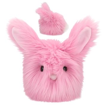 SNUKIS Fluffy Bunny Light Pink
