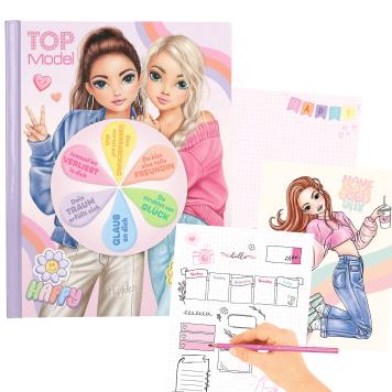 TOPModel Mood Colouring Book With Light German 