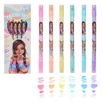 TOPModel Set de feutres de coloriage Pastell