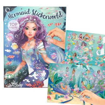 TOPModel un mondo di adesivi effeto metallo MERMAID