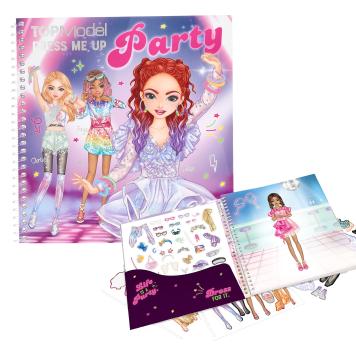 TOPModel Dress Me Up Stickerbuch Party