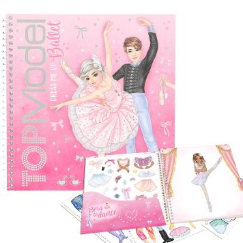 TOPModel Dress Me Up Stickerbuch BALLET