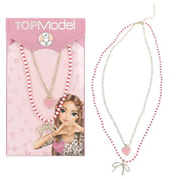 TOPModel Collier double LEOHEART