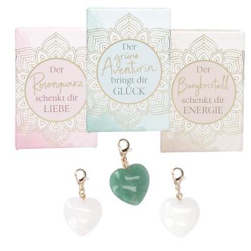Heart Moments Edelstein Herzanhänger im Display