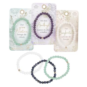 Heart Moments Edelstein Armbänder