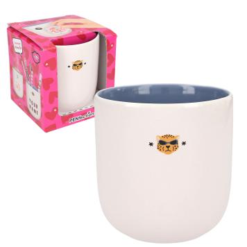 PENfection Gobelet motifs Léopard et il