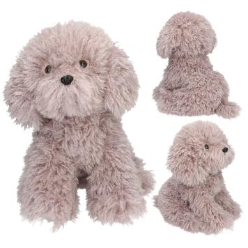 TOPModel Peluche chien Max gris 30 cm FUR EVER FRIENDS