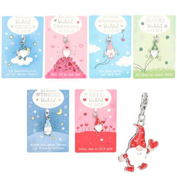 Kleine Wichtel Anhänger im Display