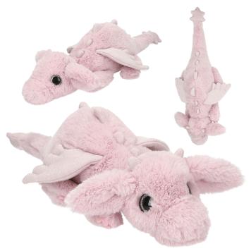 SNUKIS Plush Dragon Pink