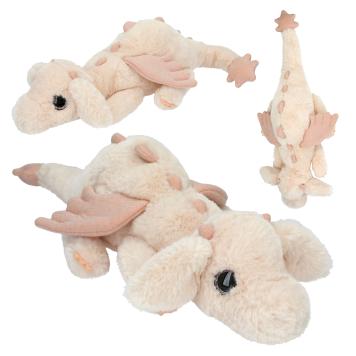 SNUKIS Plush Dragon Apricot