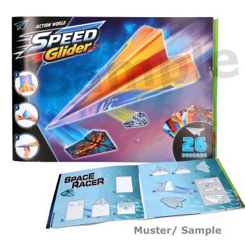 Action World Speed Glider Paper Airplane Book