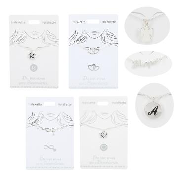 Ketting, verzilverd duits