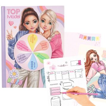 TOPModel Mood Colouring Book With Light French