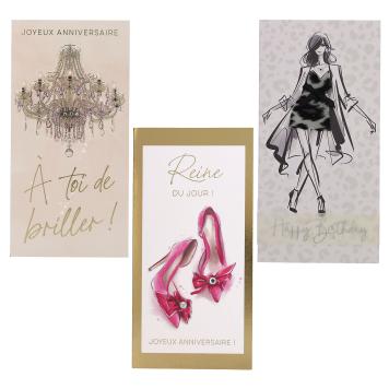 Lovely Diamonds Cartes pliantes, grandes