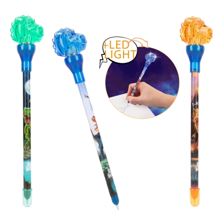 Dino World Ballpen With Light