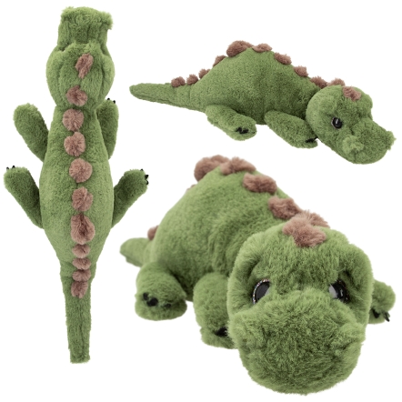 Dino World knuffel dino groen 50 cm