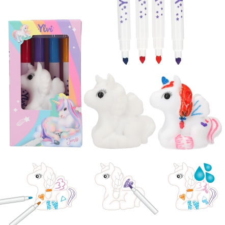 Ylvi colorie ta licorne