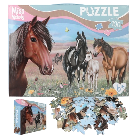 Miss Meldoy  puzzel 100 stukjes
