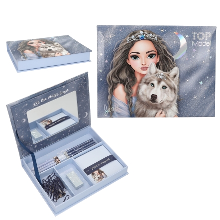 TOPModel set de papelería en caja WOLF