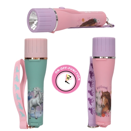 Miss Melody zaklantaarn met timer