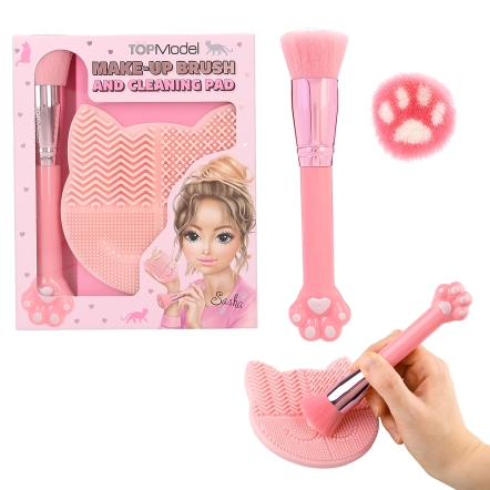TOPModel brocha y esponja de limpieza Kitty BEAUTY and ME