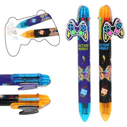 Action World Gel Pen 6 Colours