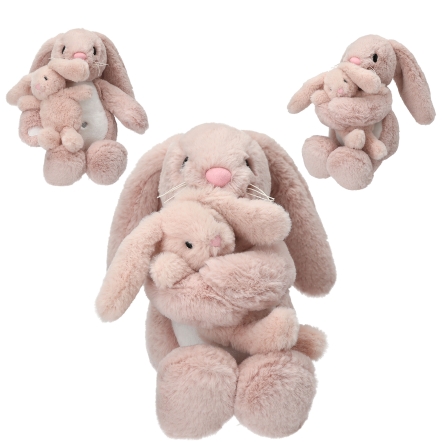 Princess Mimi Plush Bunny Nelly With Baby