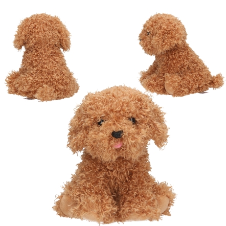 TOPModel peluche perro marrón 16 cm