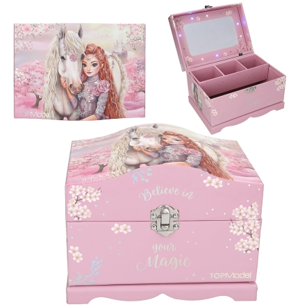 TOPModel Jewellery Box With Light VIVA VIOLET