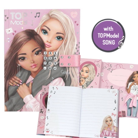 TOPModel diario con codice e sound TOPModel MY BFF