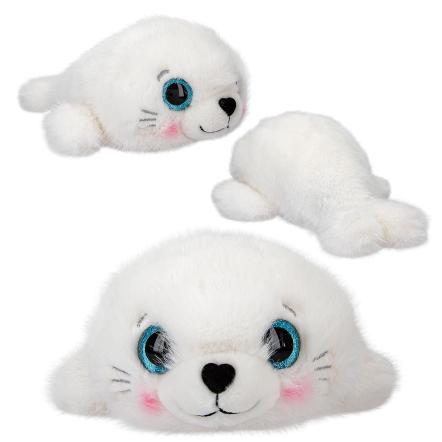 Princesse Mimi Peluche phoque blanc ROBBY