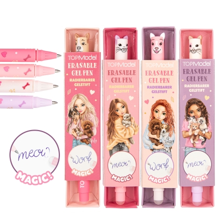 TOPModel bolígrafo de gel borrable FUR EVER FRIENDS