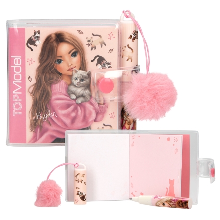 TOPModel Mini bloc-notes avec stylo FUR EVER FRIENDS