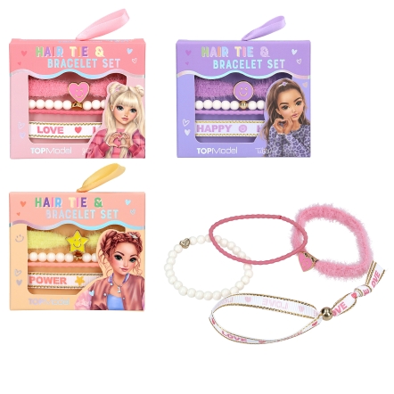 TOPModel Haar und Armband Set